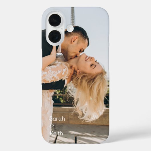 Foto für personalisierten Single mit Text Case-Mate iPhone Hülle (Rückseite)