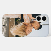 Foto für personalisierten Single mit Text Case-Mate iPhone Hülle (Rückseite (Horizontal))
