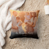 Foto für personalisierten Skriptnamen Kissen (Decke)