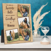 Foto für Pferde 4 Fotoplatte (Seite)