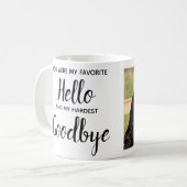 Foto für Pferdegesichter Kaffeetasse (Vorderseite Links)