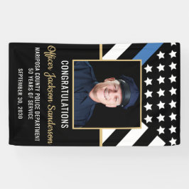 Foto für Polizeibeamte Einziehung von Thin Blue Li Banner