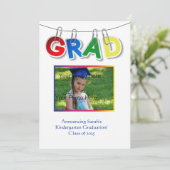 Foto für primäres Grad Ankündigung (Stehend Vorderseite)