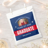 Foto für Red and Navy Blue Abschluss Geschenktütchen (Ausgeschnitten)