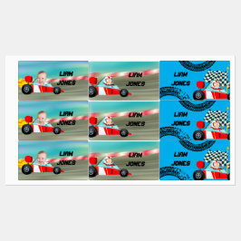 Foto für Rennwagen Etiketten