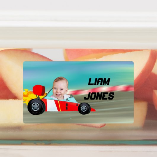 Foto für Rennwagen Etiketten (Befestigt)