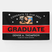 Foto für Rot und Schwarz Banner (Horizontal)