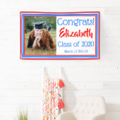 Foto für Rot-Weiß- und Blauer-Schulfarben Banner (Insitu)