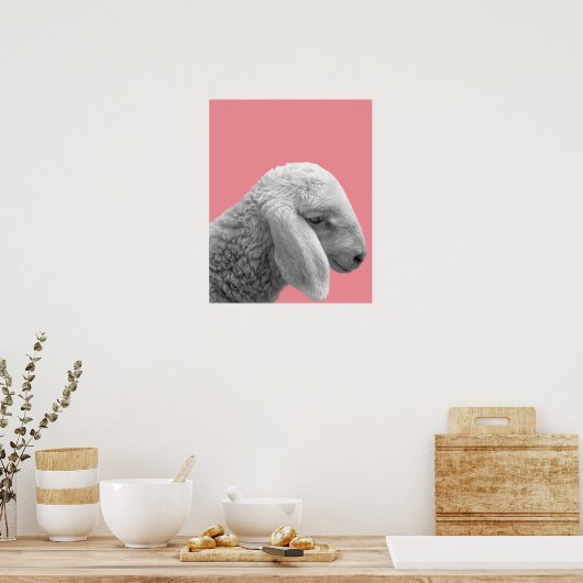 Foto für Schafe Kinderzimmer Kinderzimmer Poster (Küche)