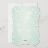 Foto für Schnee Einladung (Rückseite)