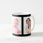 Foto für Schwarz oder benutzerdefinierte Farbe 3 Kaffeetasse (VorderseiteRechts)