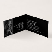 Foto für Schwarz-Paint, Maler und Dekorator Visitenkarten (Innenseite)