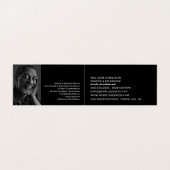 Foto für Schwarz-Paint, Maler und Dekorator Visitenkarten (Innenseite Aufgefaltet)