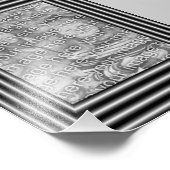 Foto für Schwarz-Silber-Rahmen-Vorlagen (Ecke)