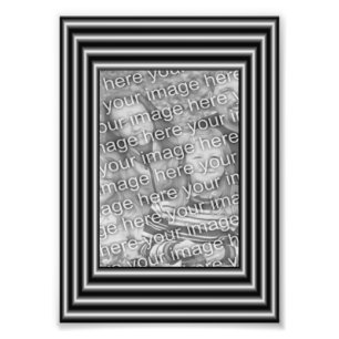 Foto für Schwarz-Silber-Rahmen-Vorlagen
