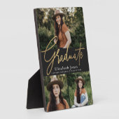 Foto für Schwarz und Gold-Graduate-Skripte für Abs Fotoplatte (Seite)