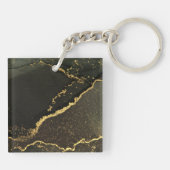 Foto für Schwarz- und Goldfamilien Schlüsselanhänger (Rückseite)