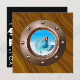 Foto für schwarze und goldene Abschluss Einladung