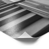 Foto für schwarze und weiße Treppen (Ecke)