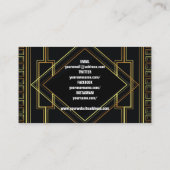 Foto für soziale Medien im Aufbaustudium Telefonnummerkarte (Rückseite)