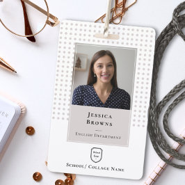 Foto für Studierende/Mitarbeiterschulen - QR-Code  Ausweis