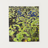 Foto für Teichlippen und -schildkröten Wandteppich (Vorderseite)