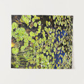 Foto für Teichlippen und -schildkröten Wandteppich (Vorderseite (Horizontal))