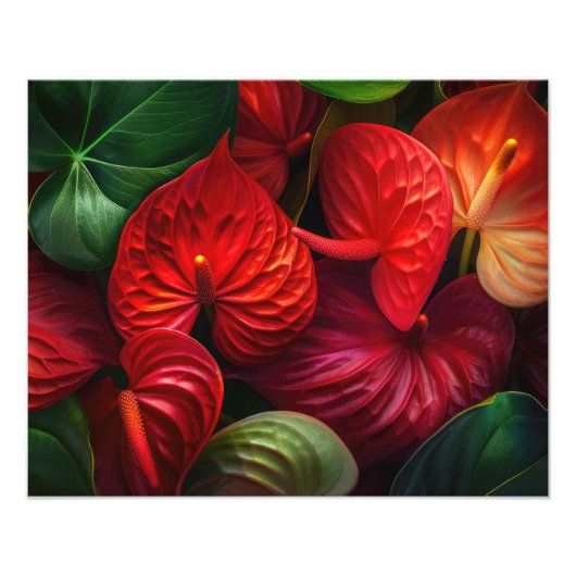 Foto für tropische Blume (Vorne)
