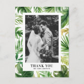 Foto für tropische Vegetation Postkarte (Vorderseite)