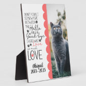 Foto für vererbte Haustiere Fotoplatte (Seite)