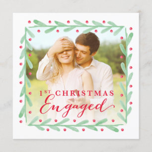 Foto für Verlobte Weihnachten Verlobung Einladung