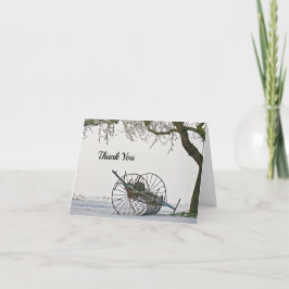 Foto für Vintage Betriebsmittel Dankeskarte