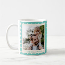 Foto für Vintage Minze Aquamarine grüne geometrisc