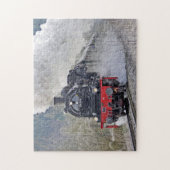 Foto für Vintage Zugdampflokomotive Puzzle (Vertikal)