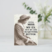 Foto für Vintagen Western Postkarte (Stehend Vorderseite)