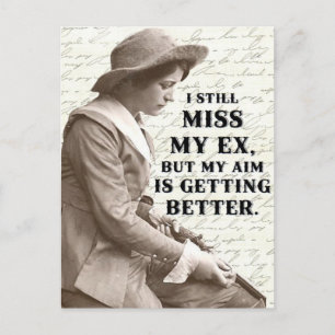 Foto für Vintagen Western Postkarte