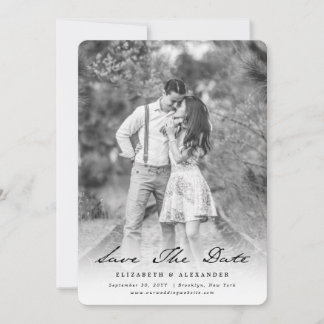 Foto für Vintages Handschriftenschreiben Save the  Date