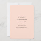 Foto für Vintages Handschriftenschreiben Save the  Save The Date (Rückseite)