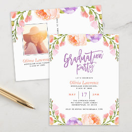 Foto für Wasserfarben Einladung