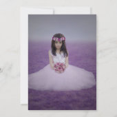 Foto für Wasserfarben Erste Kommune Einladung (Rückseite)