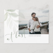 Foto für Wasserfarben Hochzeit Sichern Sie das Dat Postkarte (Vorderseite)