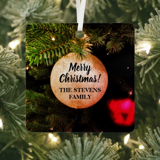 Foto für Weihnachten Ornament Aus Metall (InSitu)