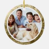 Foto für Weihnachts-Drehbuch Keramik Ornament (Hinten)