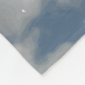 Foto für weiße Wolken Fleecedecke (Ecke)