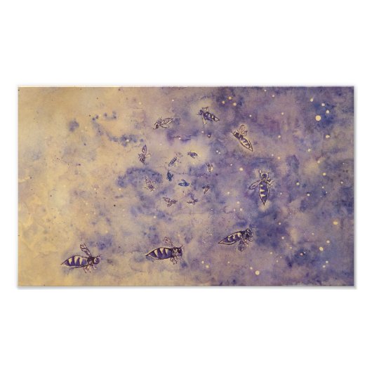 Foto für Weltraumbienen drucken (Vorne)