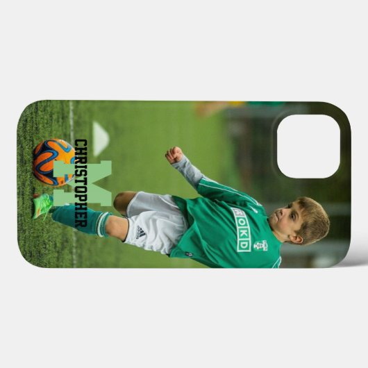 Foto Fußball Case-Mate iPhone Hülle (Rückseite (Horizontal))