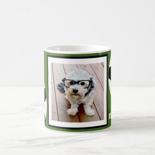 Foto Fußball hinzufügen - Farbe bearbeiten Kaffeetasse (Mittel)