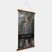 Foto-Galerie von vier Stück mit Wandteppichen Wandteppich Mit Holzrahmen (Gewinkelt)