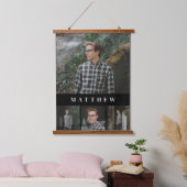 Foto-Galerie von vier Stück mit Wandteppichen Wandteppich Mit Holzrahmen (Schlafzimmer)