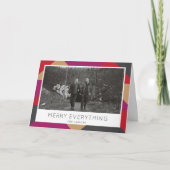 Foto Gallery Feiertagskarte (Vorderseite)